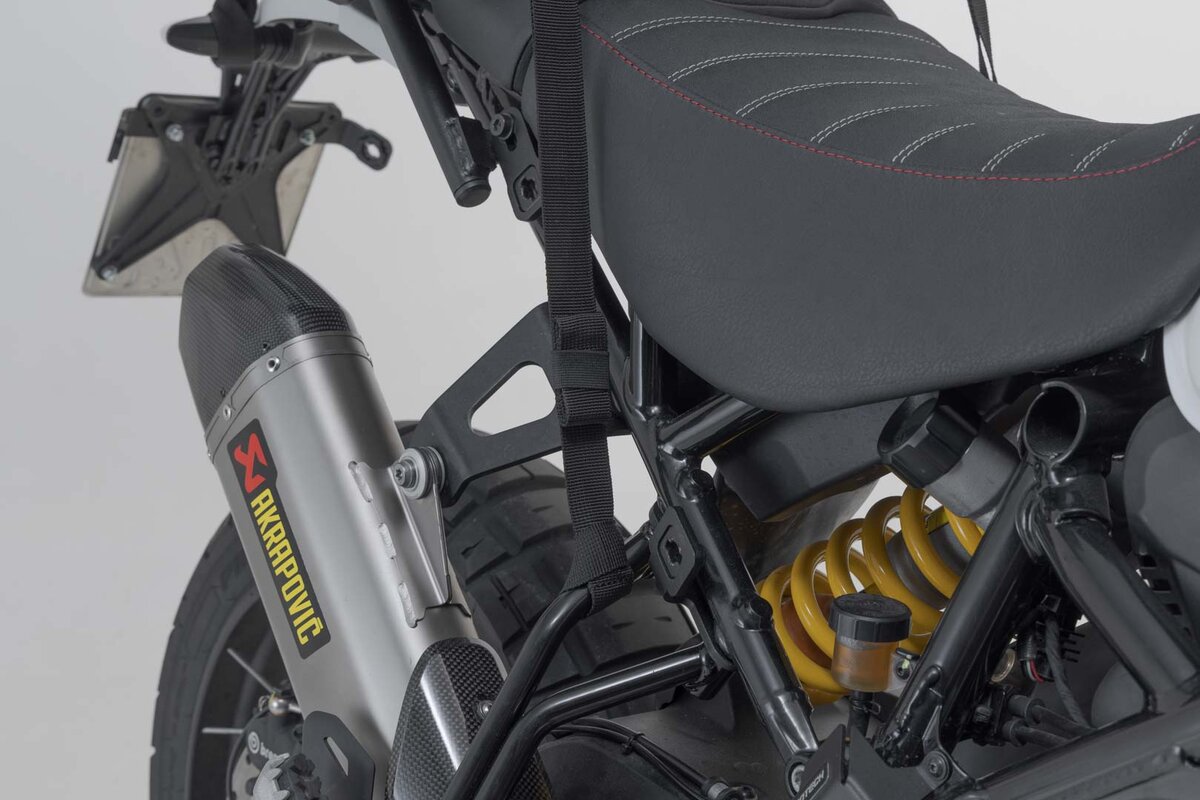 SW-Motech Drybag 600 rear bag for Kawasaki Ninja H2 SX SE, ZXT02P, yellow / gray - SW Motech