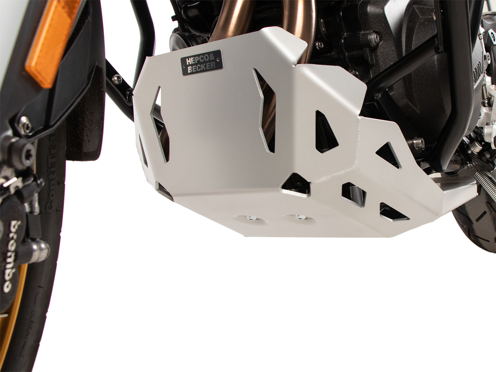 Aluminum engine protection plate for BMW F 800 GS (24-) Hepco & Becker