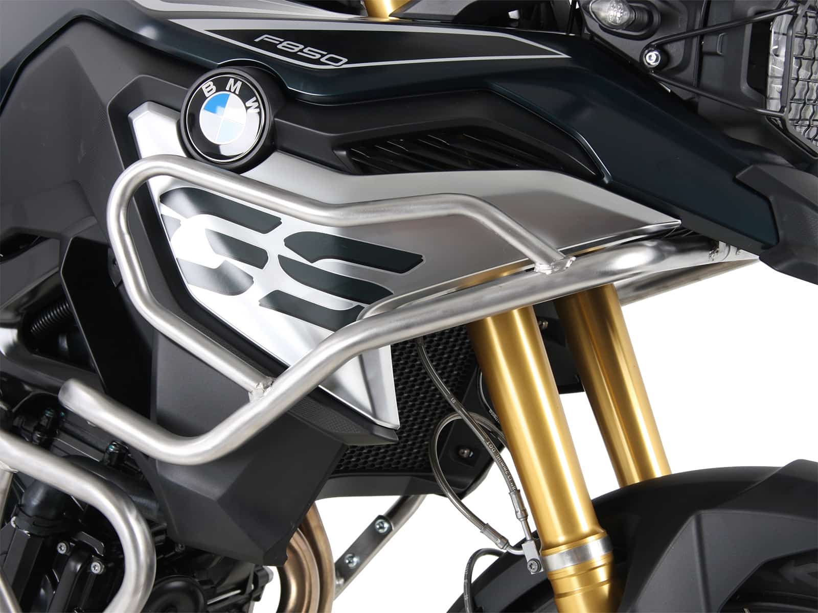 Stainless steel tank guard for BMW F 750 GS Hepco & Becker