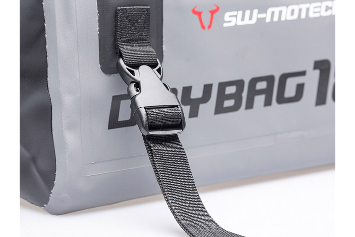 SW-Motech Drybag 180 rear bag for Aprilia ETV 1200 Caponord, gray / black - SW Motech