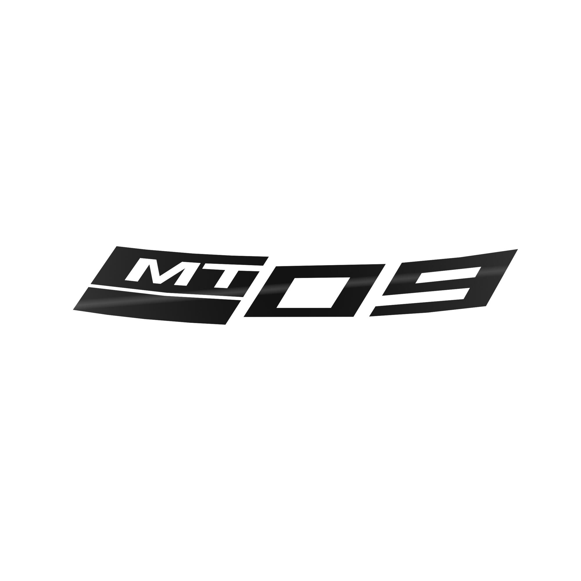 Black Reflective Wheel Decal for Front Wheel, MT-09 (Genuine Yamaha)