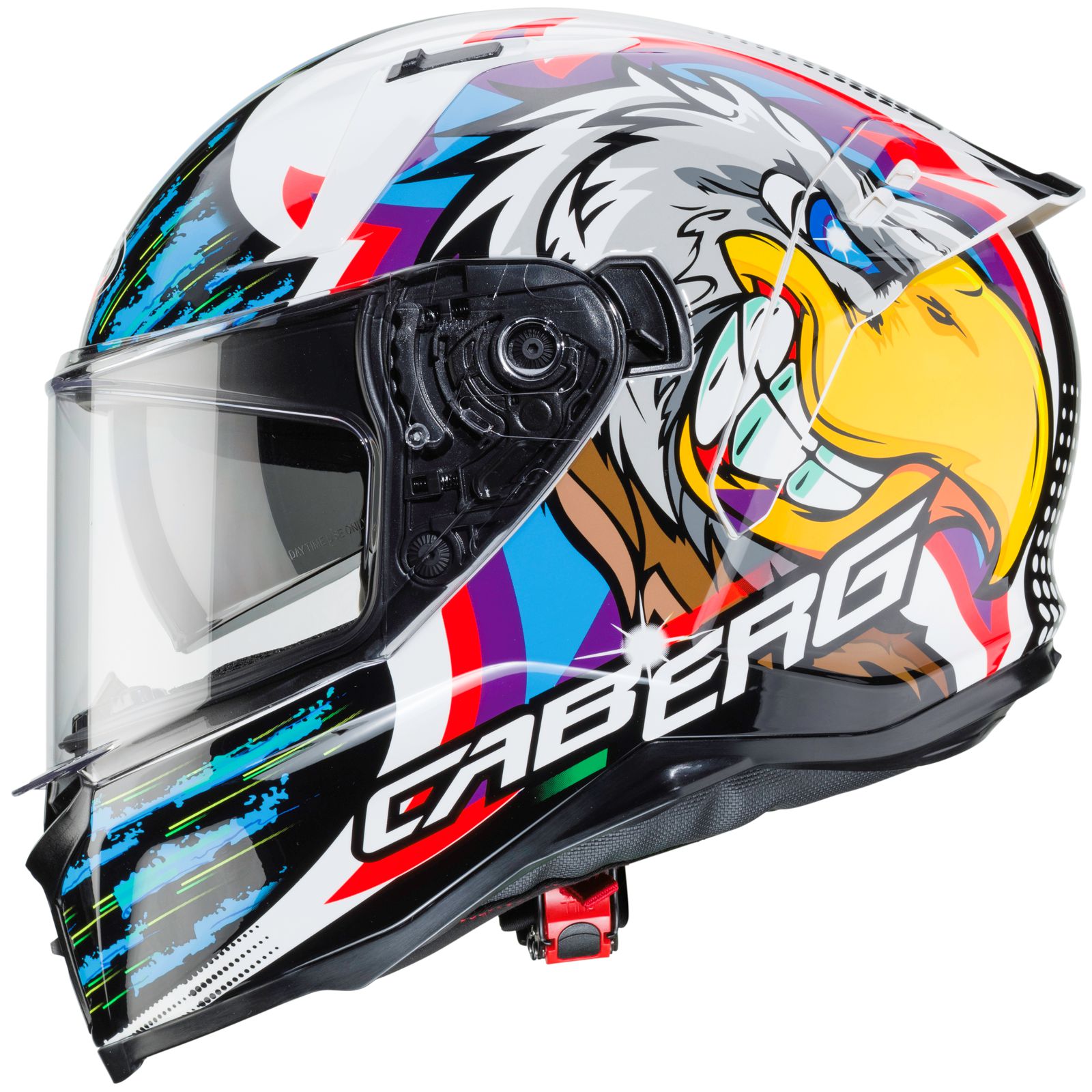 Caberg Helmet Avalon Hawk, white / black-blue