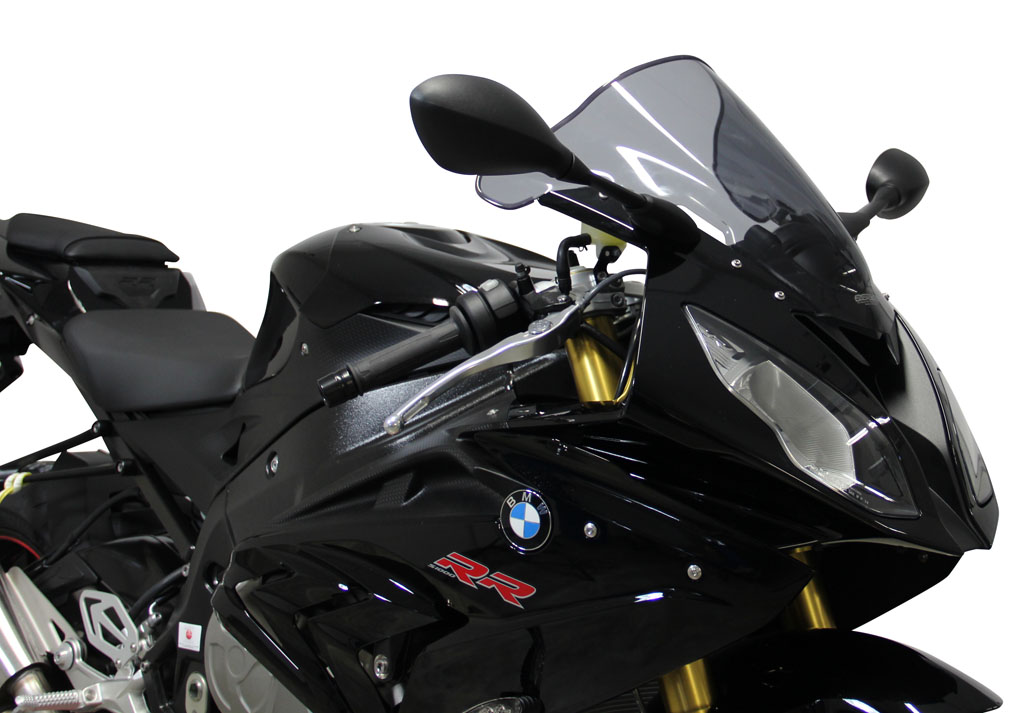 Racing windshield MRA "R" smoke gray for BMW S1000 RR /HP4 (Bj.15-18)