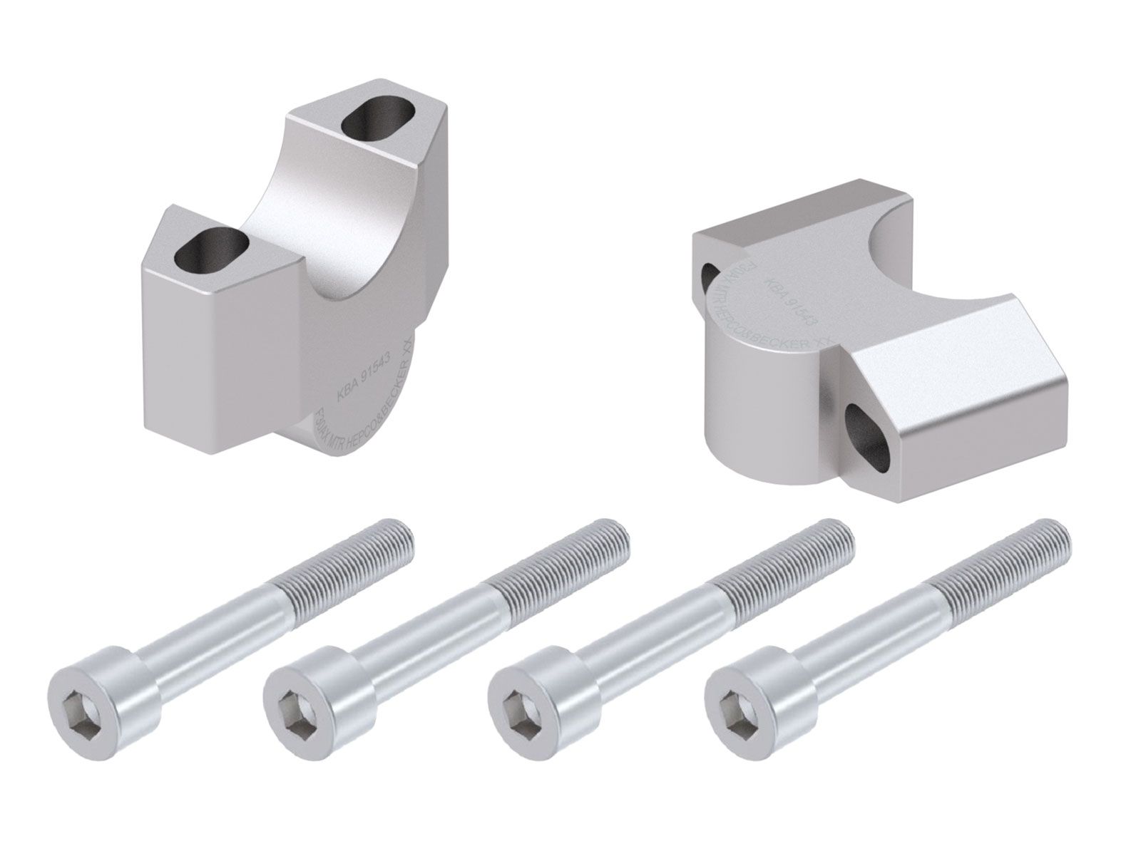 Handlebar riser H=30 mm for Honda X-ADV 750 (25-) Hepco & Becker