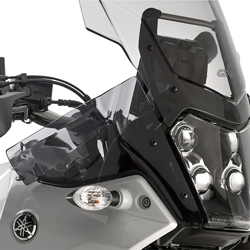 Side fairing wind deflector tinted for Yamaha Tenere (Bj.19-24) Givi