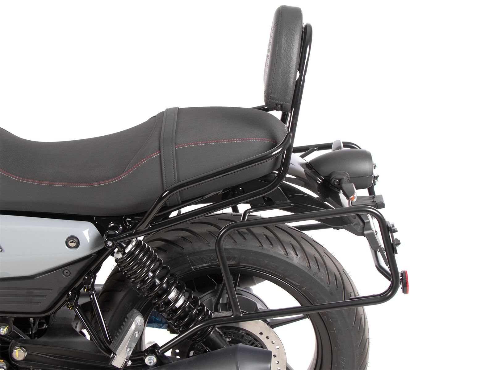 Hepco & Becker side case carrier fixed black for Moto Guzzi V7 850