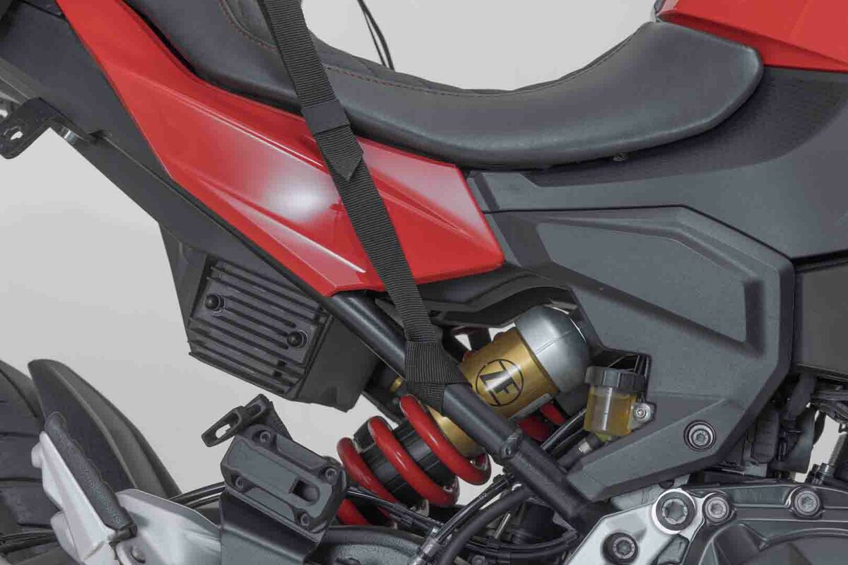 SW-Motech Drybag 700 rear bag for Kawasaki Ninja 650, black / gray - SW Motech