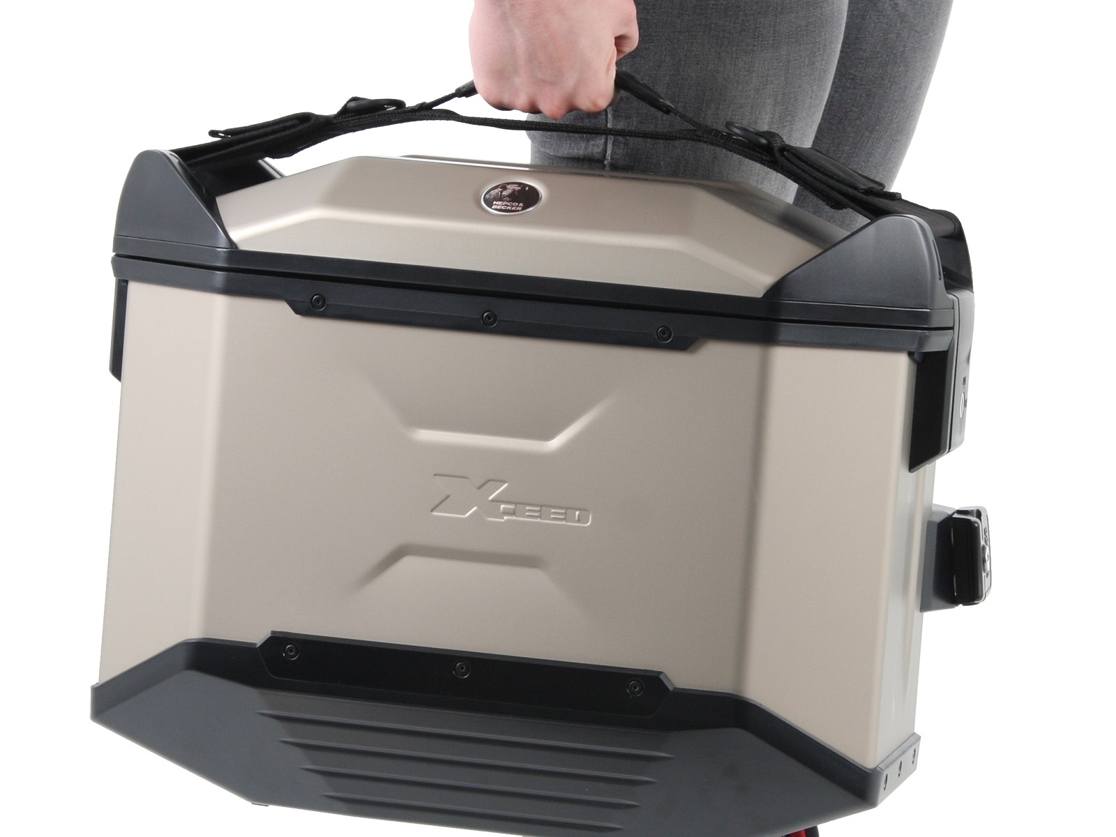 Carrying handle for Xceed side case Hepco & Becker