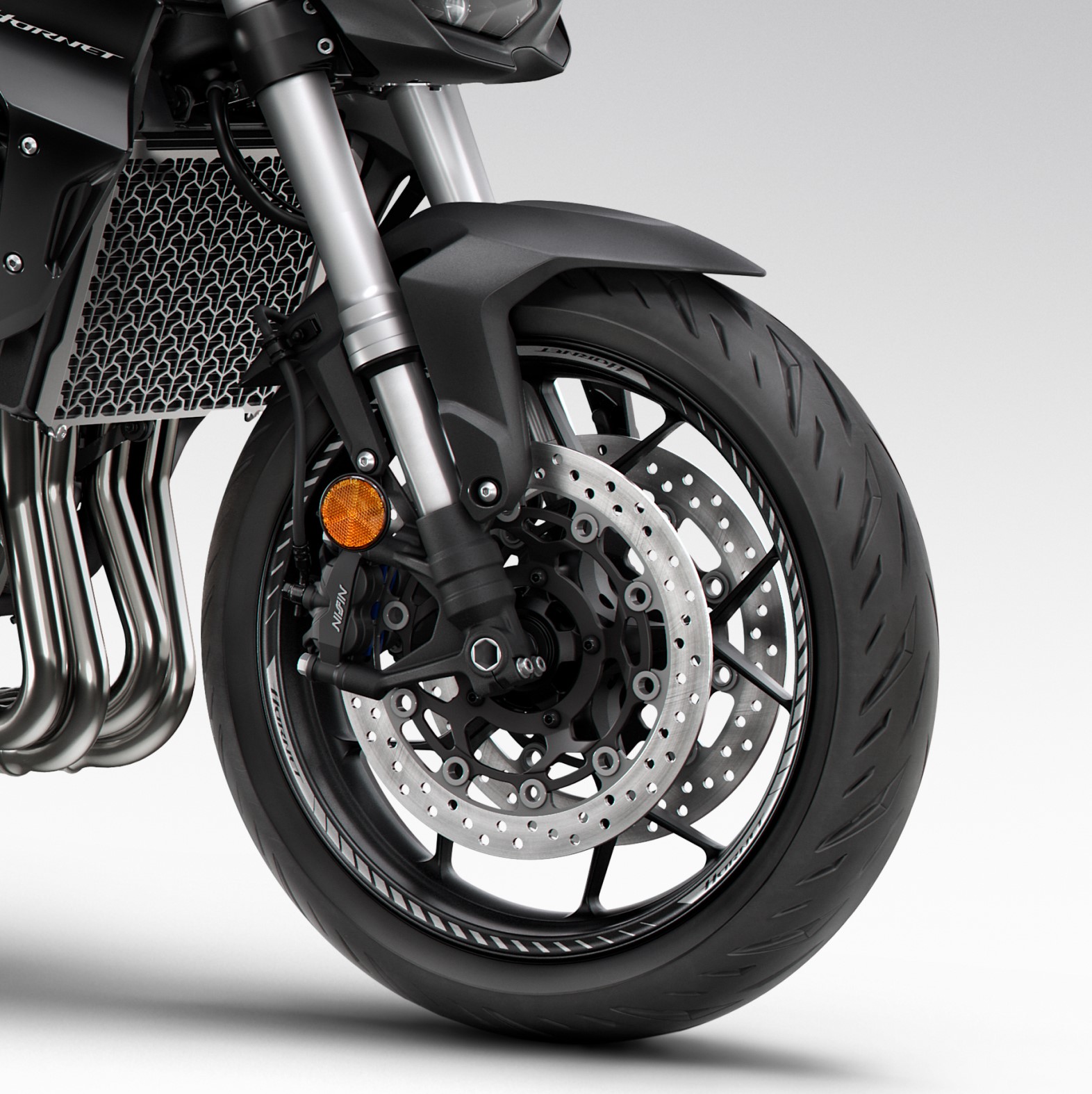 Rim decoration black / gray for Honda CB 1000 Hornet (25-) Original