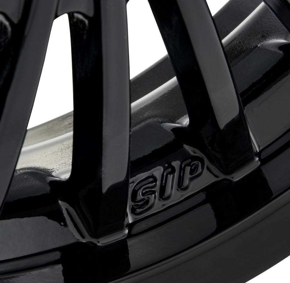 Rim front/rear for Vespa GTS/GTS Super/GTV/GT 60/GT/GT L 125-300ccm, black glossy