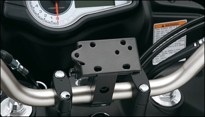Bracket for navigation device for Suzuki SV650 BJ. 2007/ SV650 BJ. 2016-2017/ GSF650 BJ. 2007-2008/