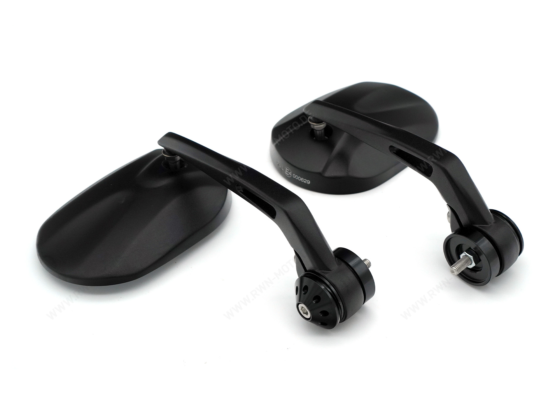 Bar end mirror, black for Moto Guzzi V7 850 2021-