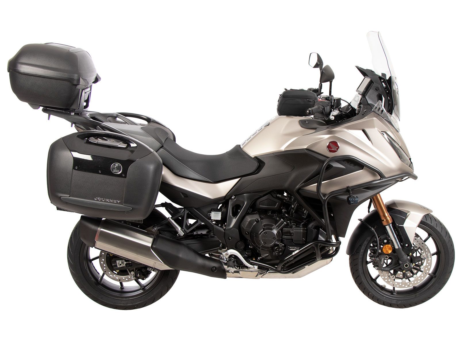 Side case carrier fixed black for Honda NT 1100 / DCT / ES (25-) Original Hepco & Becke