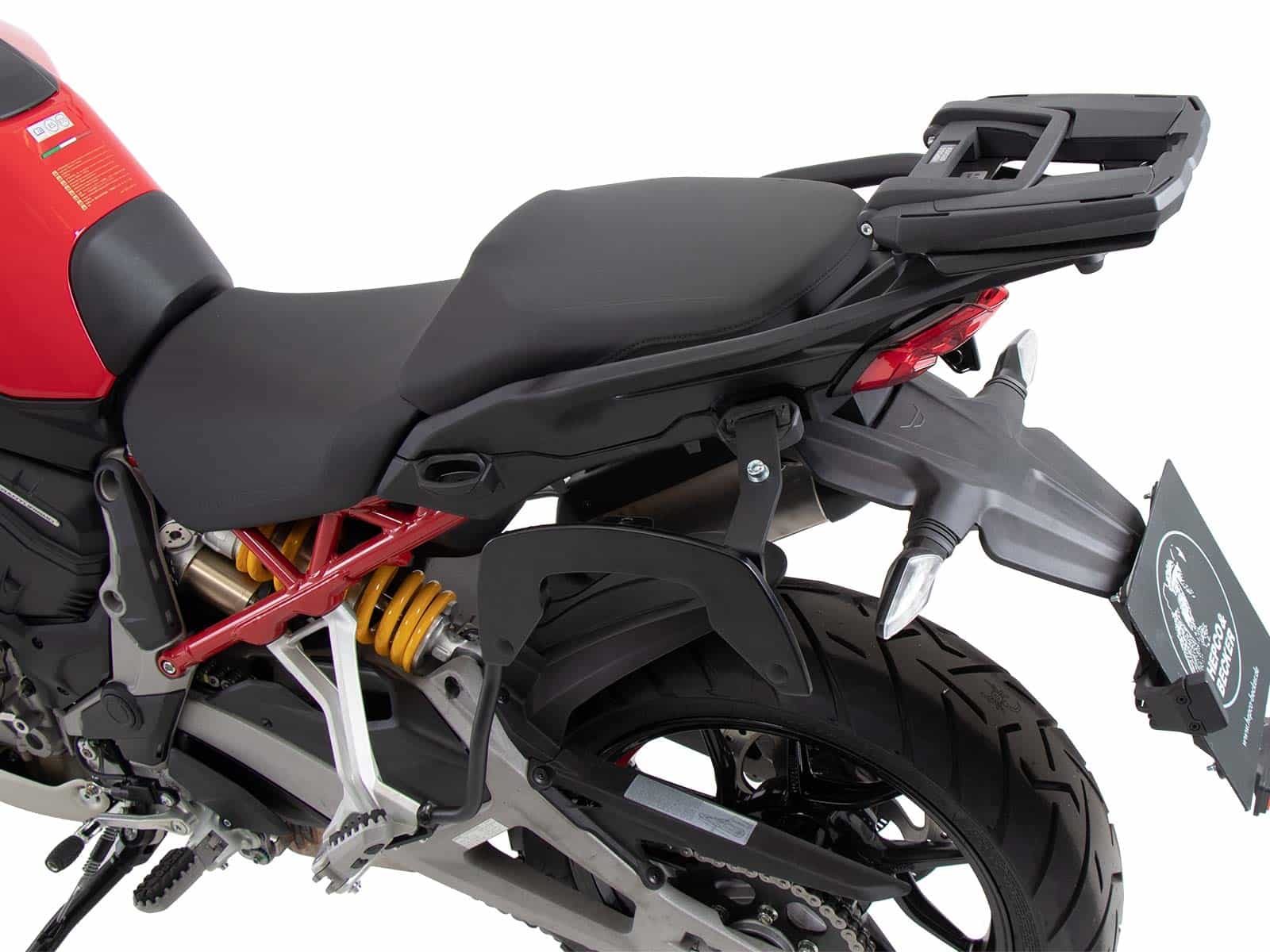 C-Bow side carrier black for Ducati Multistrada V4 /S /Pikes Peak /Rally /RS (2025-) Original Hepc