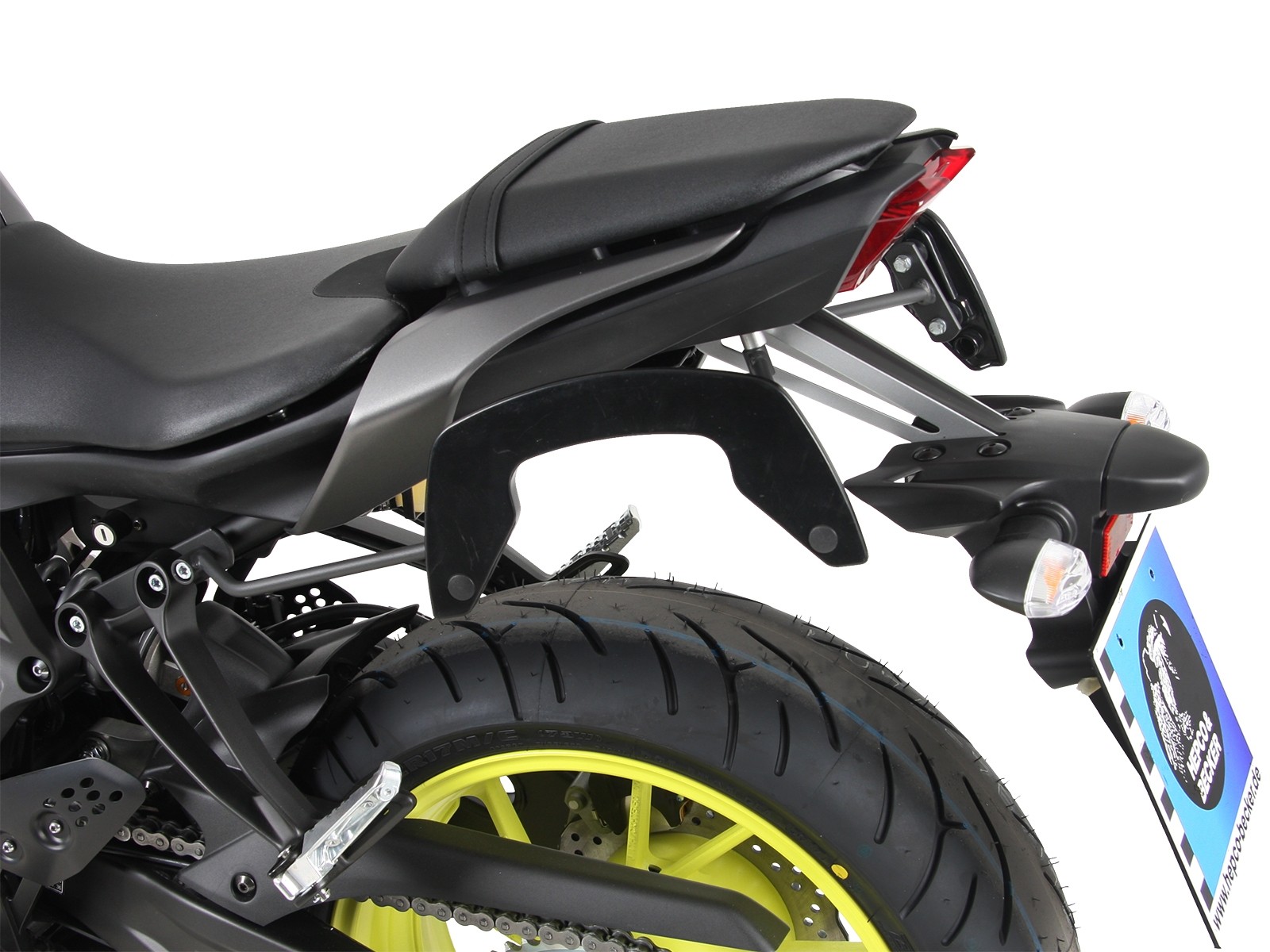 C-Bow side carrier anthracite for Yamaha MT-07 (Bj.18-) Hepco & Becker