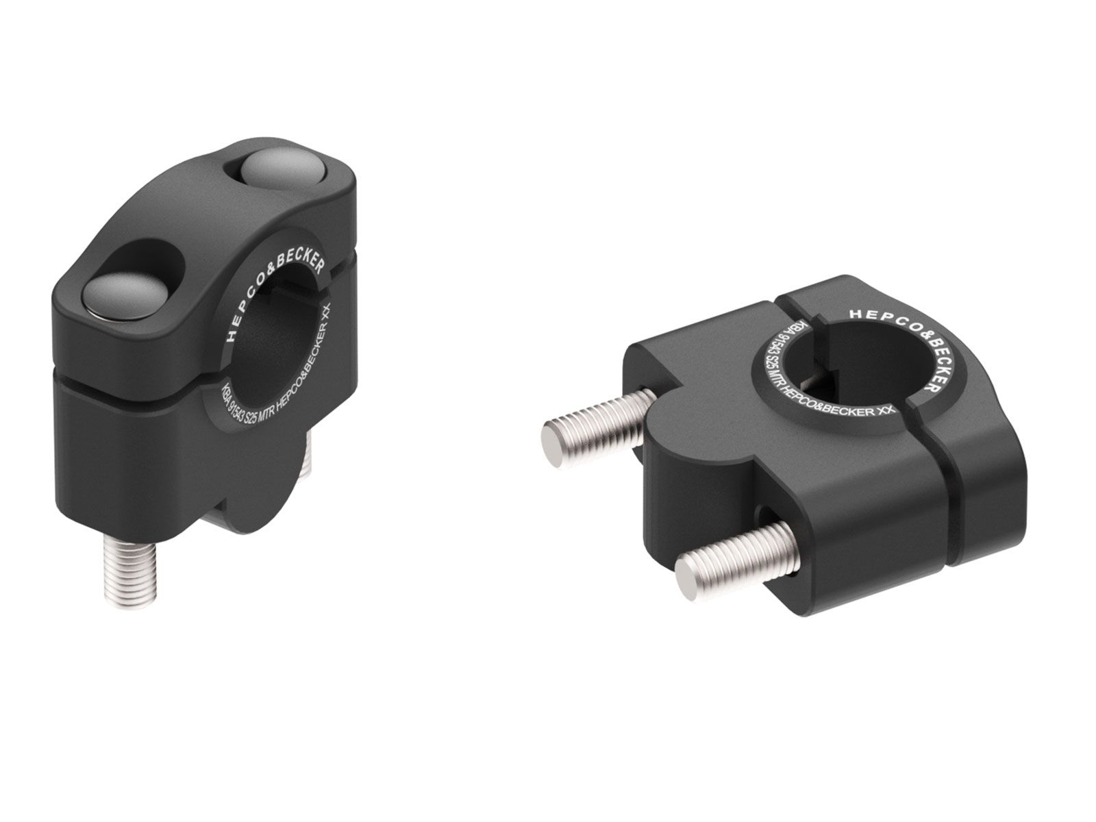 Handlebar riser H=25 mm for Aprilia RSV Mille/Tuono (02-05) Hepco & Becker