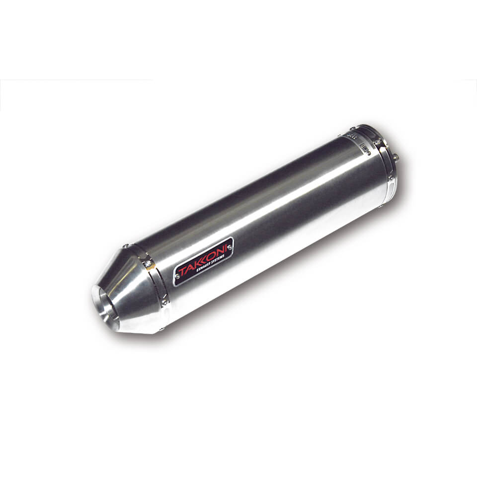 Takkoni muffler Yamaha WR 125 R /X, stainless steel, E-approved