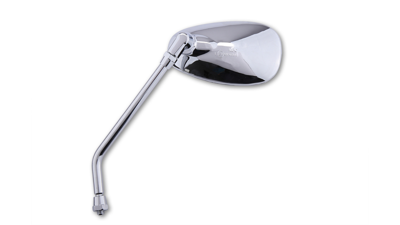 HIGHSIDER smart mirror naked bike chrome (1pc)