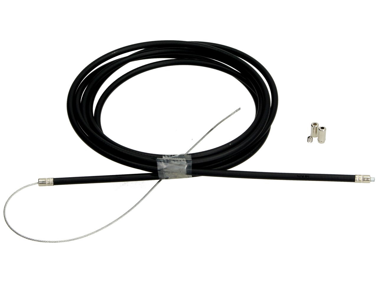 Sceed42 throttle cable, 220 cm, repair cable for throttle cable universal, with teflon core & screw nipple