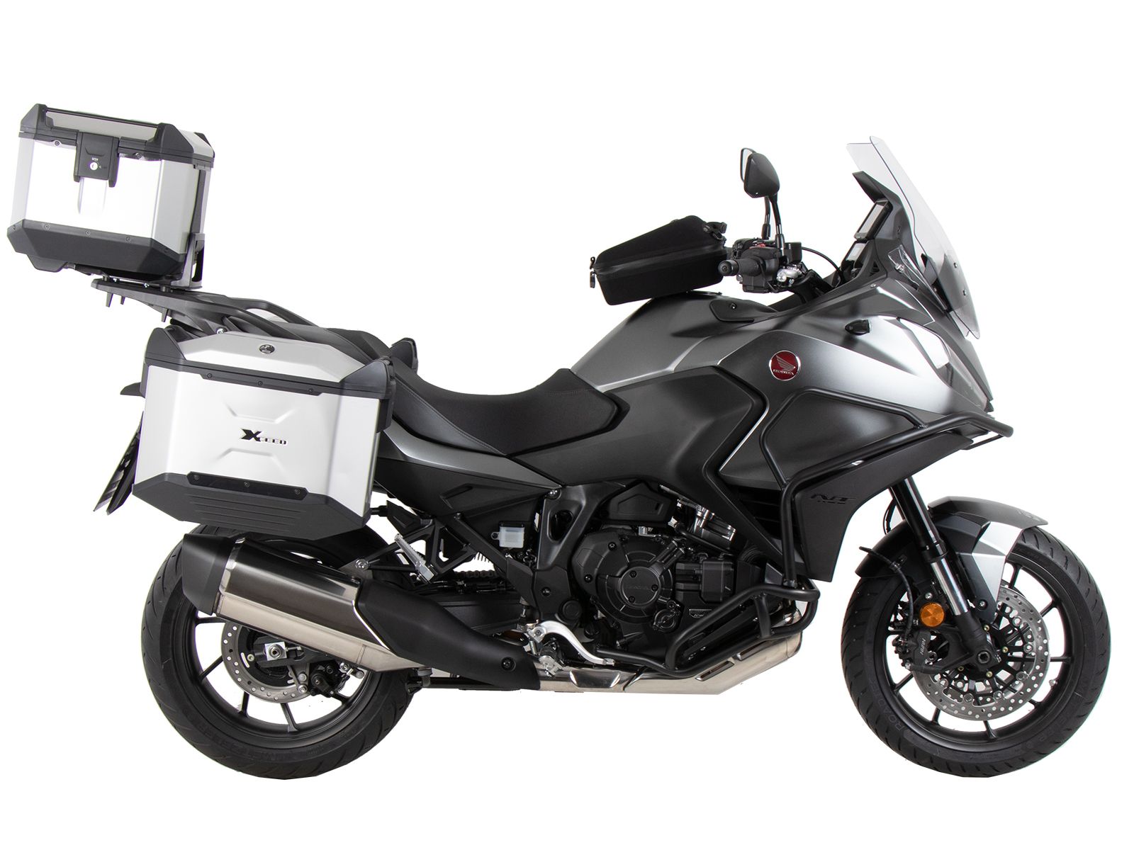 Alurack top case carrier for original luggage rack for Honda NT 1100 (22-24) Hepco & Becker