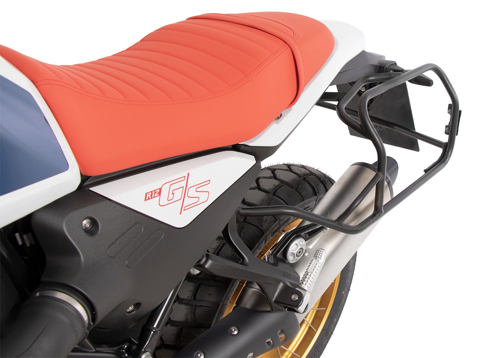 Case carrier set Cutout carrier incl. case set Xplorer Cutout black for BMW R 12 G/S (25-)