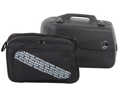 Inside pocket on the left for Junior 30 side case Hepco & Becker
