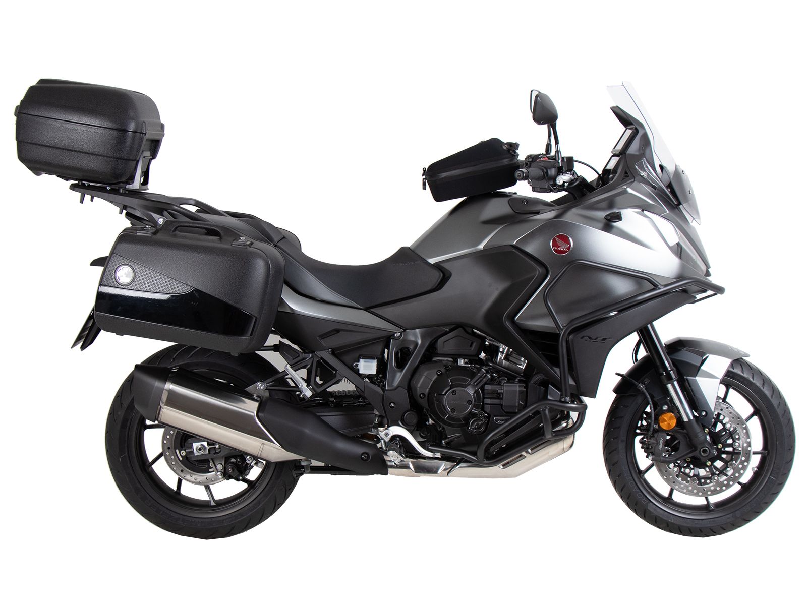 Alurack top case carrier for original luggage rack for Honda NT 1100 (22-24) Hepco & Becker