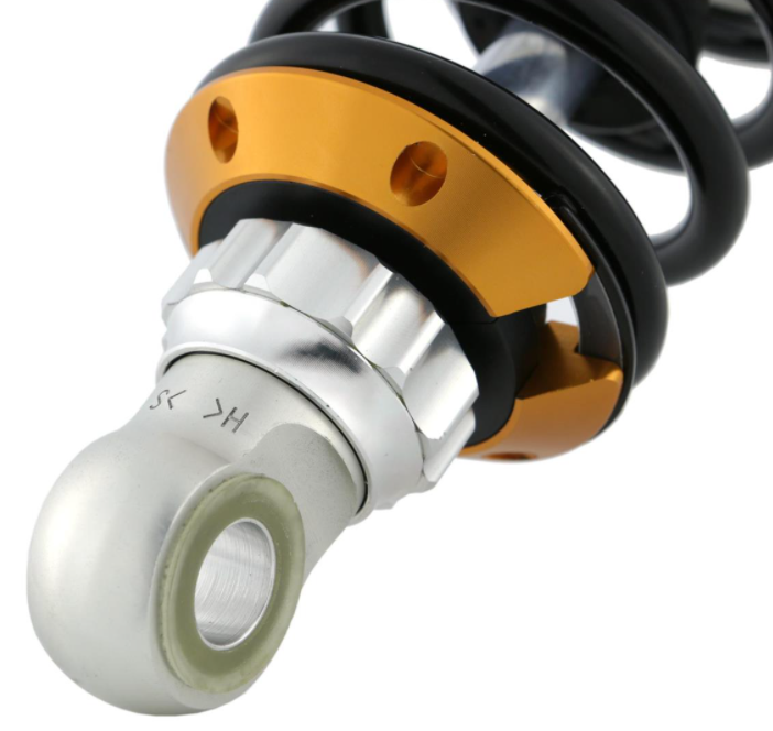 Rear shock absorber for Vespa GTS/GTS Super/GTV/GT 60/GT/GT L, silver/orange