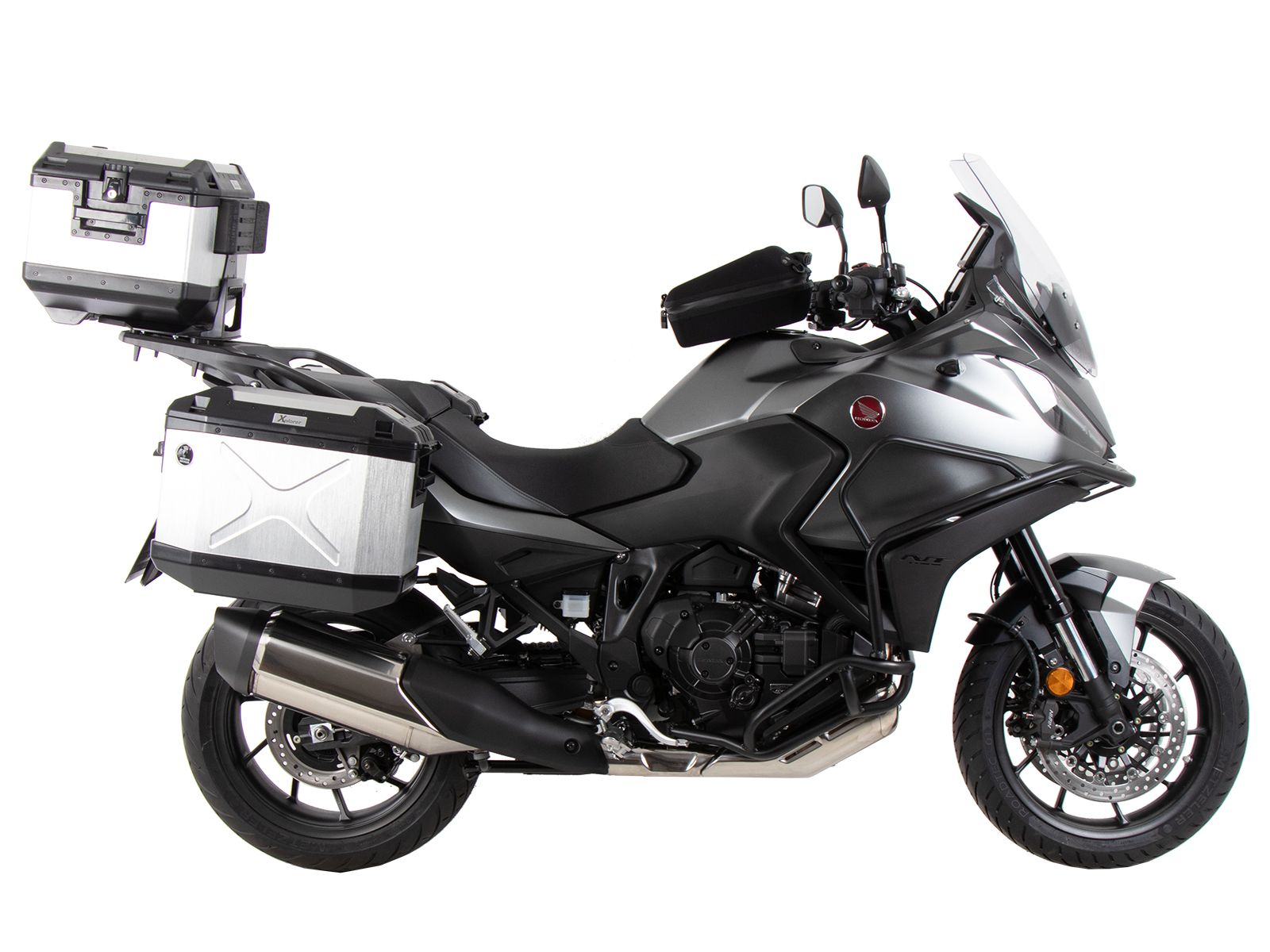 Alurack top case carrier for original luggage rack for Honda NT 1100 (22-24) Hepco & Becker