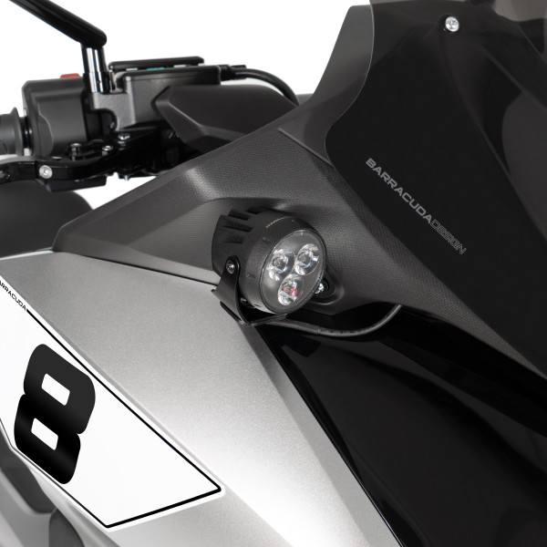 Auxiliary headlight bracket kit for Honda Forza 750 (21-) - Barracuda