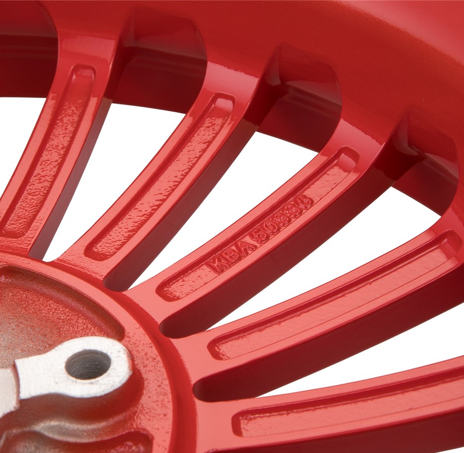 Rim front/rear for Vespa GTS/GTS Super/GTV/GT 60/GT/GT L 125-300ccm, red