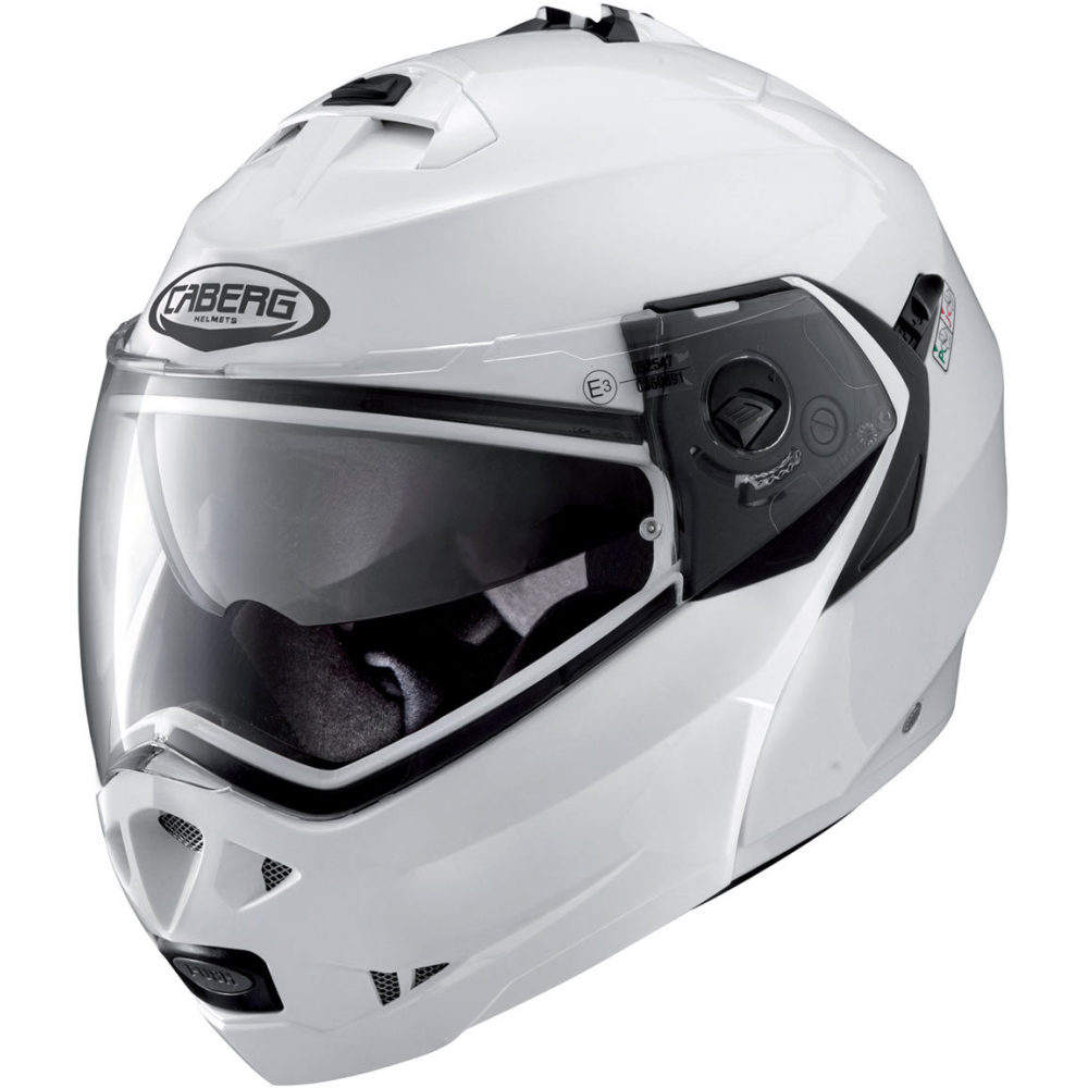 Caberg Helmet Duke II, white metallic
