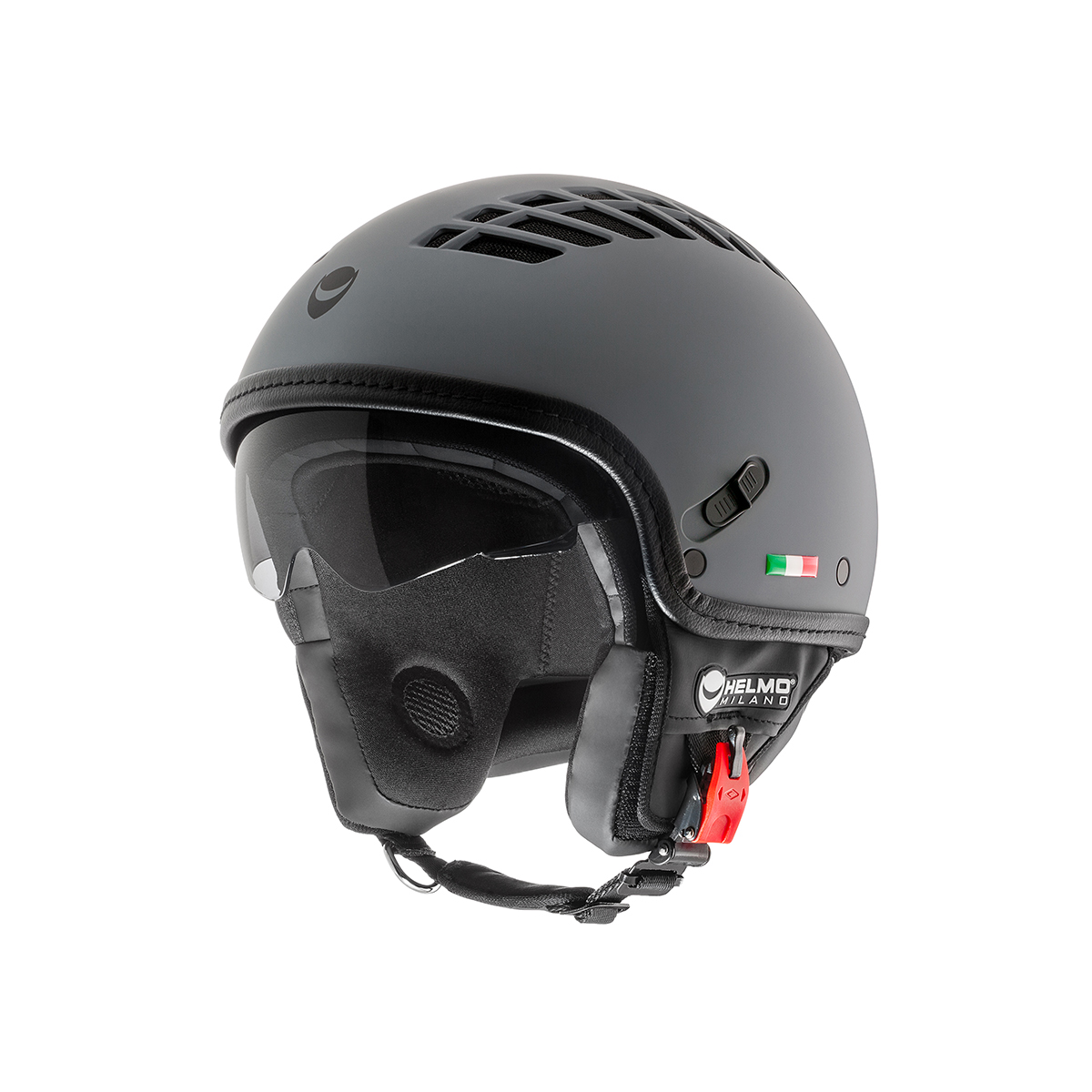 Helmo Milano Demi Jet, ViaColVento, gray, matt
