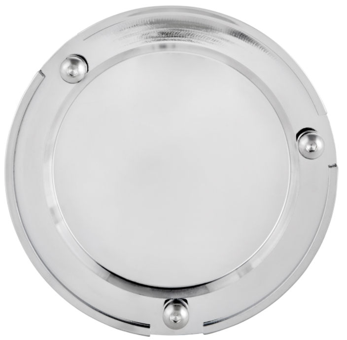 Cover vario lid for Vespa Primavera/Sprint 125-150cc i.e. 3V 4T AC, chrome