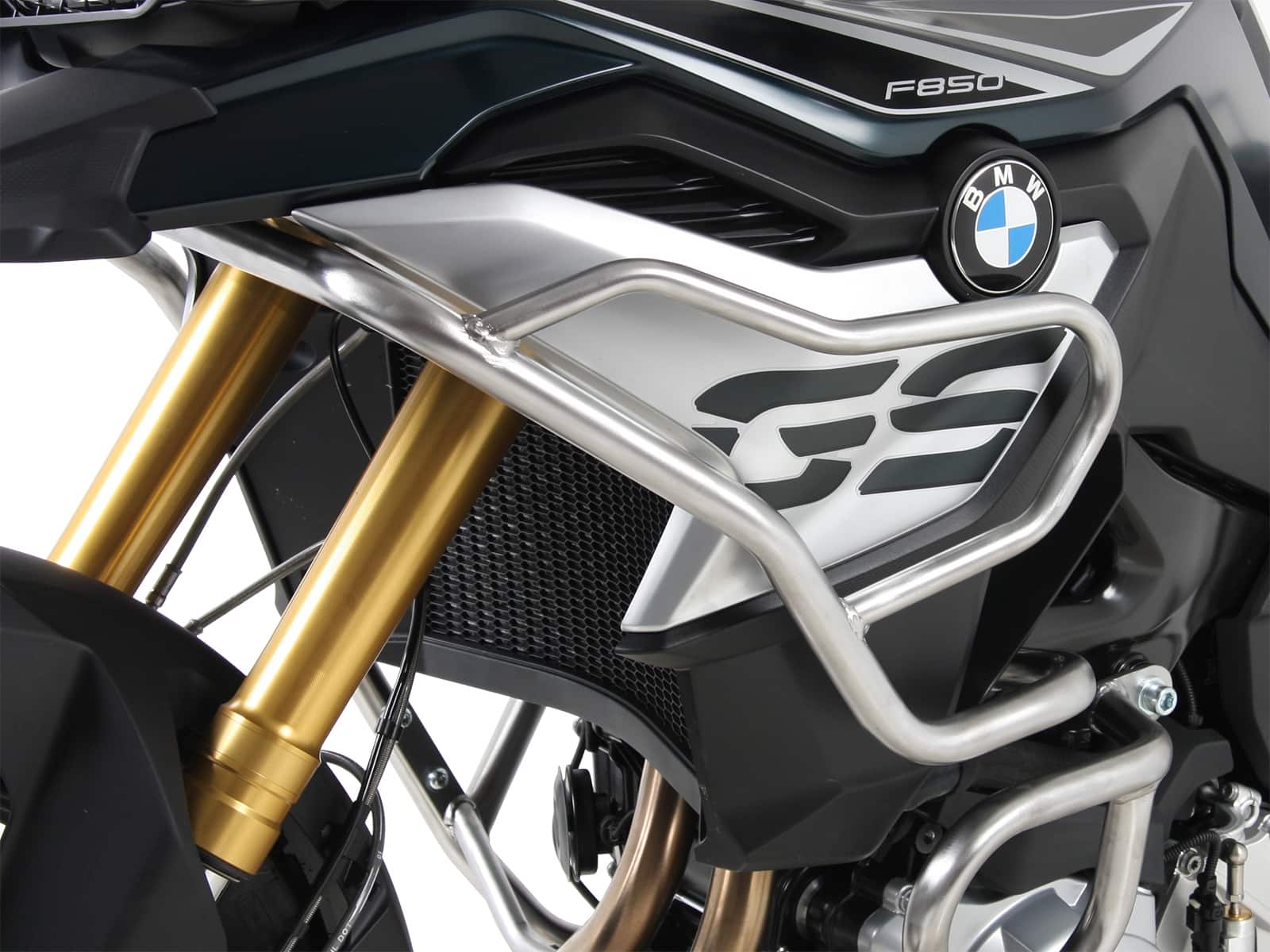 Stainless steel tank guard for BMW F 750 GS Hepco & Becker