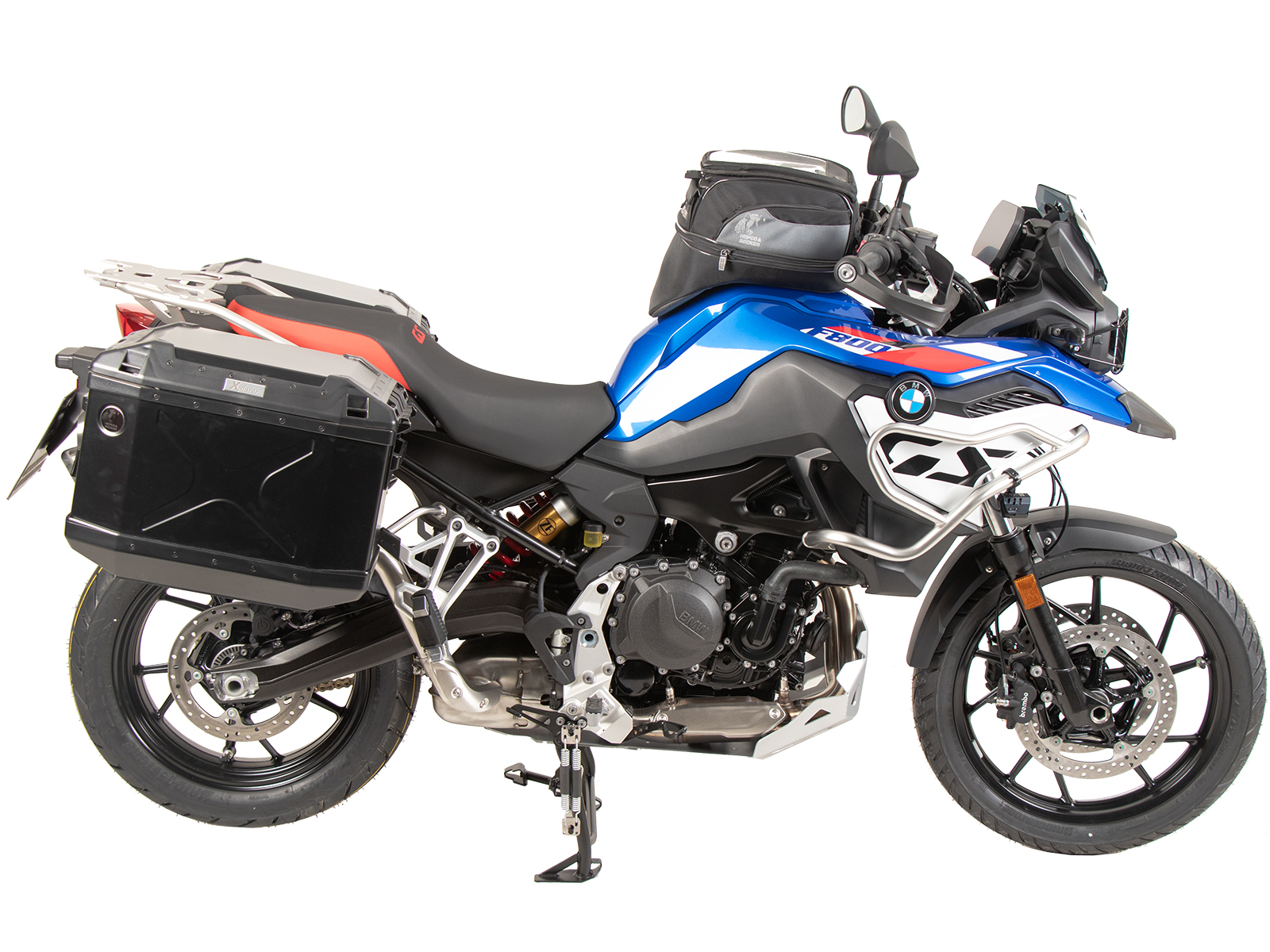 Side case carrier Lock-it removable black for BMW F 800 GS (24-) Hepco & Becker