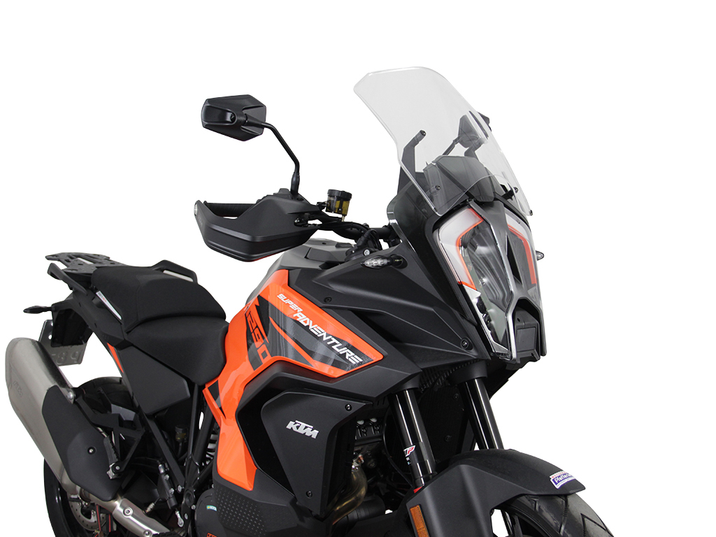 MRA touring screen "TM" clear for KTM Superadventure 1290 /S /R 2021-