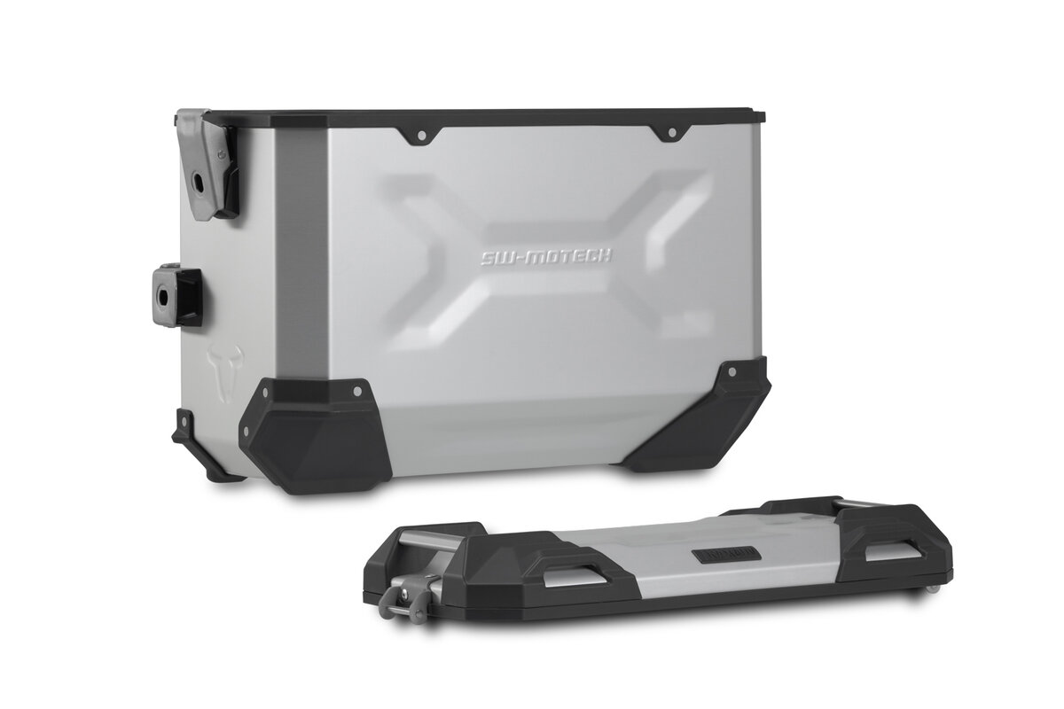 SW-Motech TRAX ADV aluminum case system silver (37l) BMW F 900 XR (20-), 4R90 (K84)
