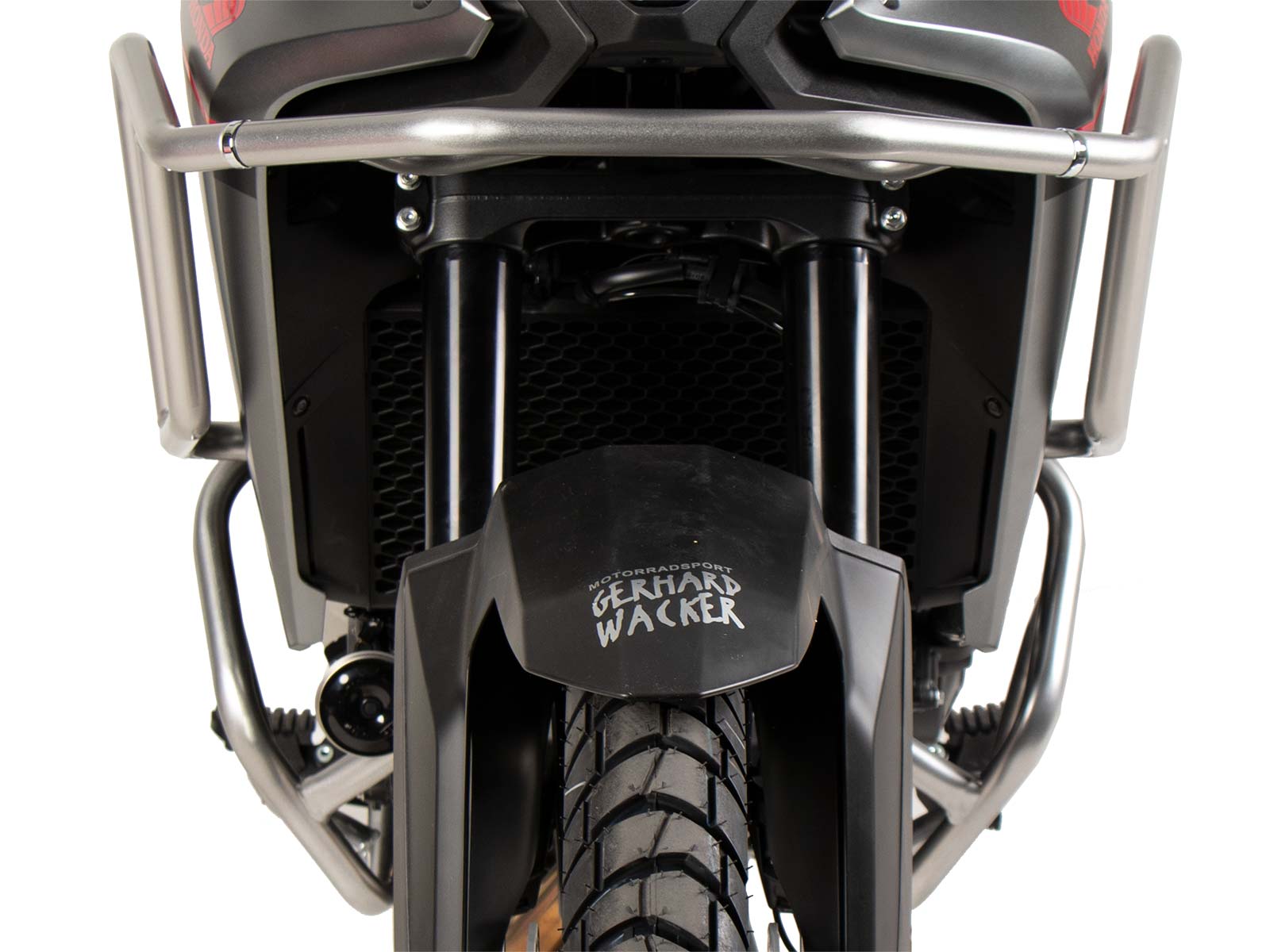 Silver engine guard for Honda XL 750 Transalp (25- ) Hepco & Becker