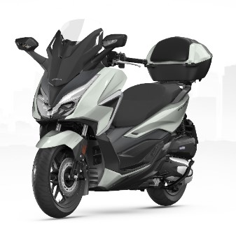 Top Case 35L incl. luggage rack Forza 350 (2021-) *PB-397P* MATT PEARL PACIFIC BLUE original Honda