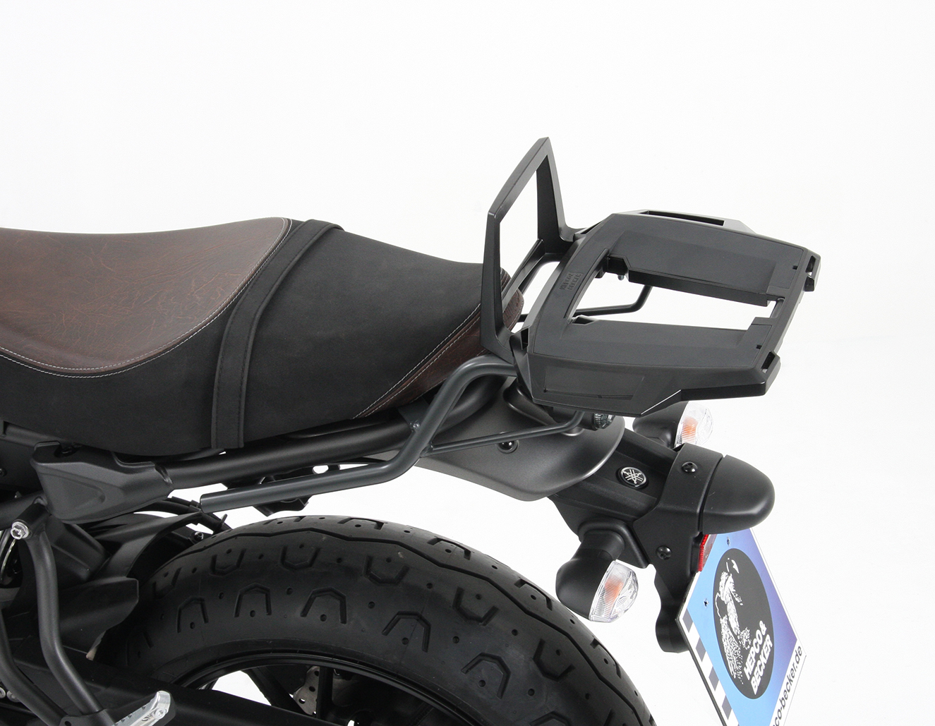 Alurack Topcaseträger anthrazit for Yamaha XSR 700 / XSR 700 Xtribute (Bj.16-) Hepco & Becker