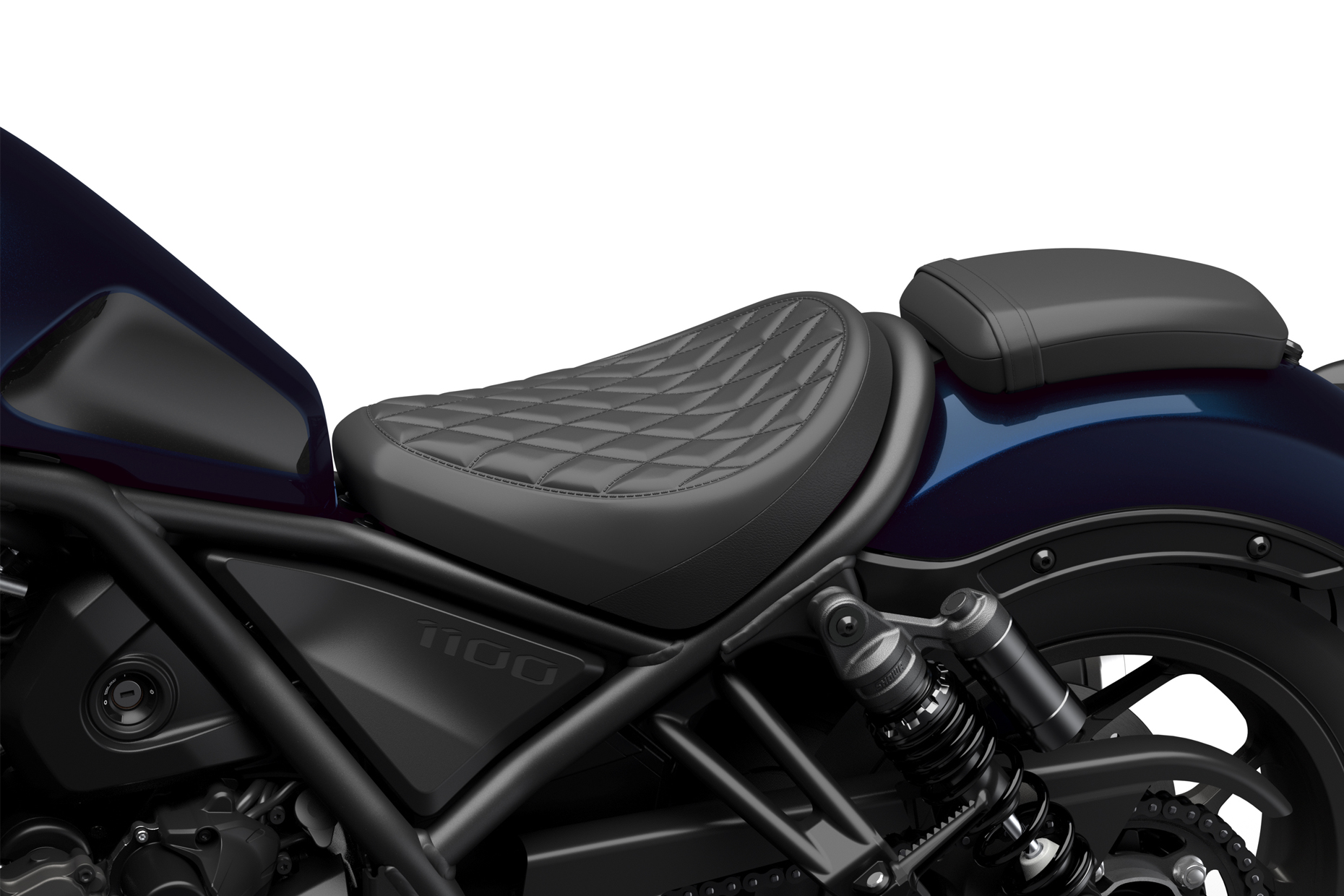 Driver's seat black for Honda CMX 1100 Rebel (25-) Original