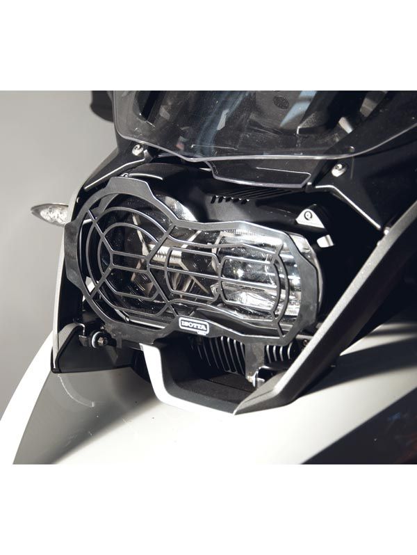 Folding headlight guard for BMW R 1200 GS Adventure LC (14-18), black
