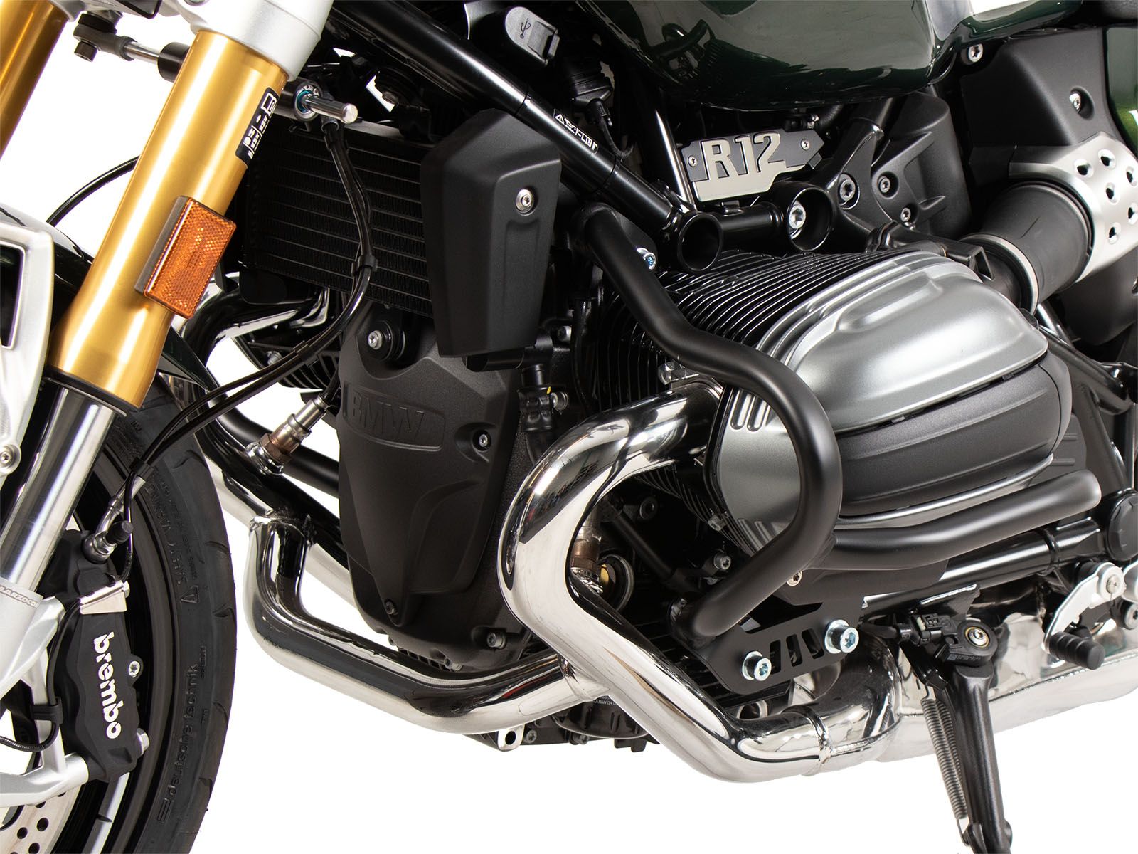 Engine guard black for BMW R 12 G/S (25-) Hepco & Becker