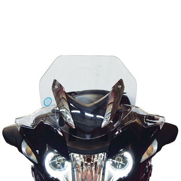 Windshield for original bracket - height 490 mm for BMW R 1200 RT /R 1250 RT