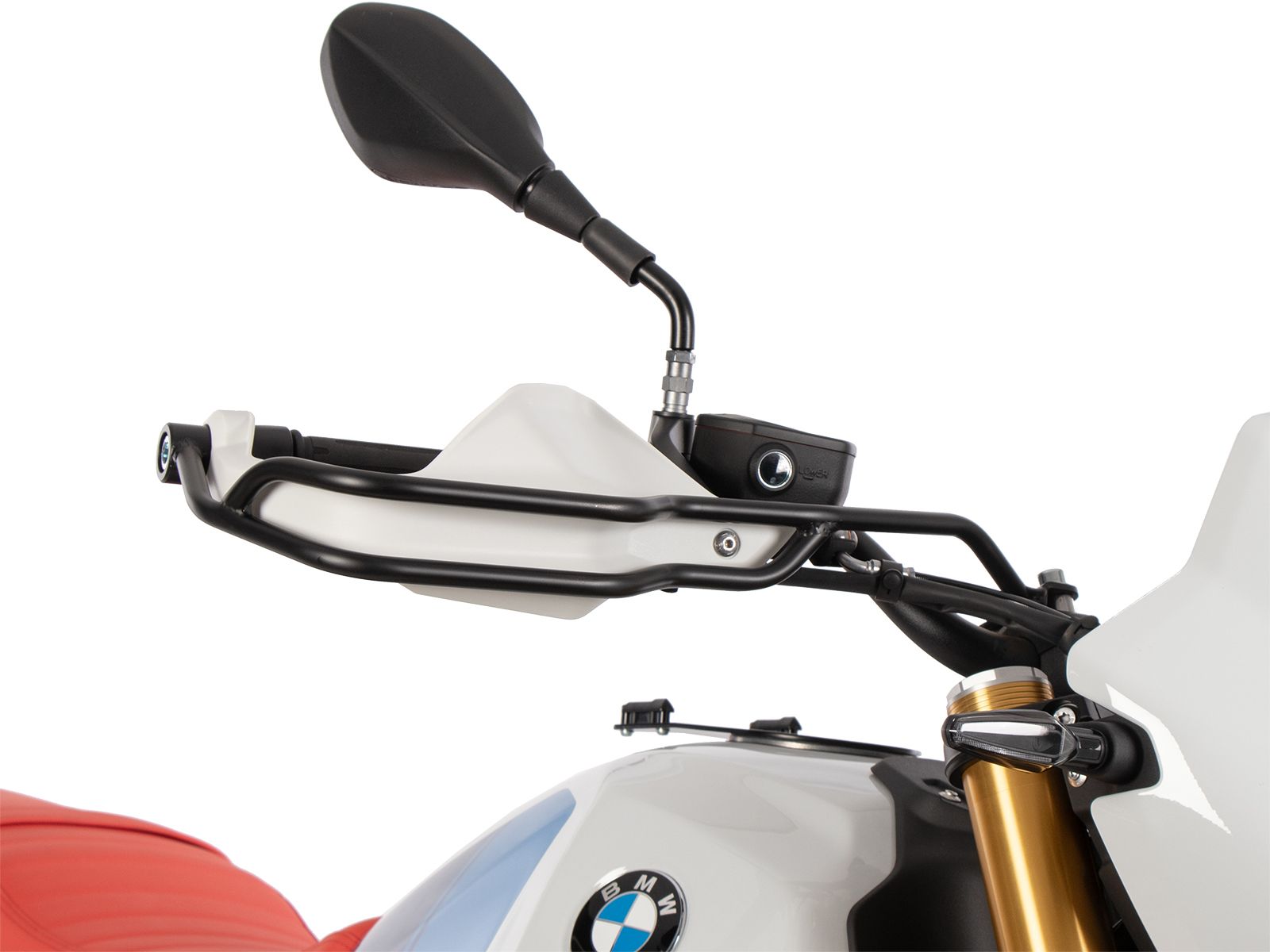 Handle guard set black for BMW R 12 G/S (25-) Hepco & Becker