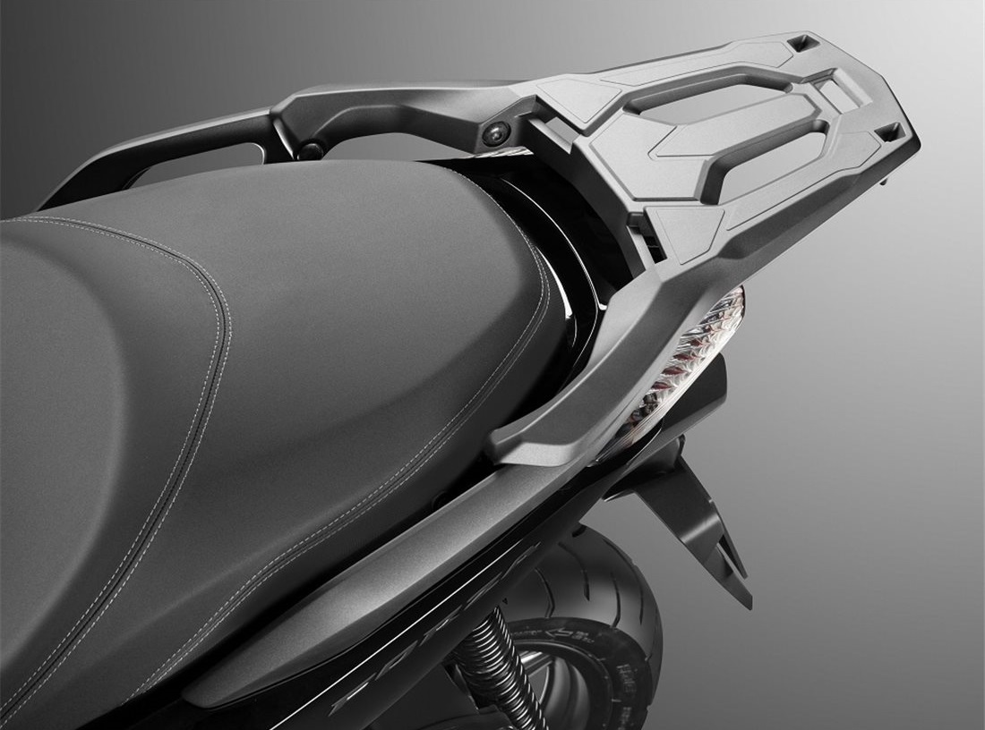 Top Case 35L incl. luggage rack Forza 350 (2021-) *PB-397P* MATT PEARL PACIFIC BLUE original Honda