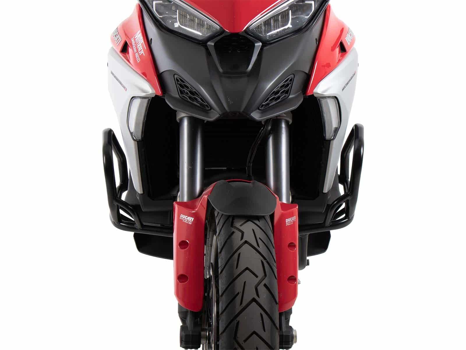 Engine guard black for Ducati Multistrada V4/S/S Sport/Pikes Peak (21-24) /Rally (23-24)