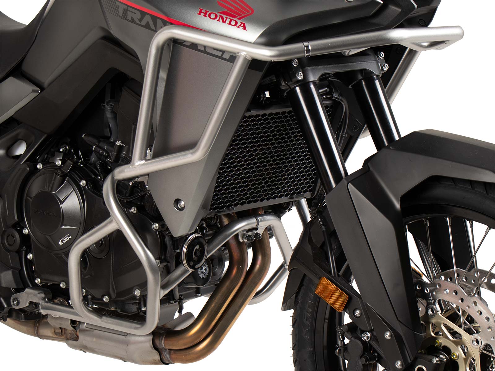 Silver engine guard for Honda XL 750 Transalp (25- ) Hepco & Becker