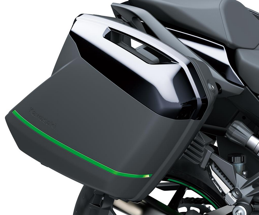 Decorative strips set for side cases 28L original Kawasaki